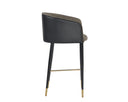 Sparrow Grey / Napa Black Barstool Asher by Matho Sun, view 2