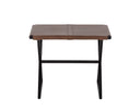 Vintage Cognac Leather Stool Elon by Matho Sun, view 2