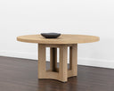 Natural 60" Dining Table Elma by Matho Sun, view 6