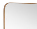Brass Floor Mirror Calabasas by Matho Sun, view 5