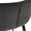 Bravo Portabella / Polo Club Kohl Grey Barstool Arabella by Matho Sun, view 4
