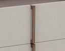 Large Cream Nightstand Jamille by Matho Sun, view 5