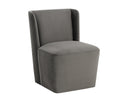 Piccolo Pebble Dining Chair Amita Wheeled by Matho Sun, view 2