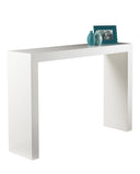 High Gloss White Console Table Arch by Matho Sun, view 2