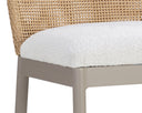 Greige Louis Cream Counter Stool Calandri by Matho Sun, view 6