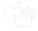 Neo Nesting (Set Of 3) Coffee Table by Matho Sun, view 7
