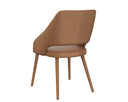 Missouri Cognac Leather Dining Armchair Galen by Matho Sun, view 4