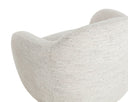 Hailey Moon Lounge Chair Ismo Swivel by Matho Sun, view 5