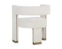 Rhea Light Barley Dining Armchair Adamina by Matho Sun, view 4