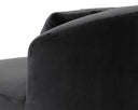 Shadow Grey Chair Soraya Swivel Armless by Matho Sun, view 8
