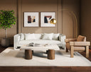 Heather Ivory Tweed Sofa Kira by Matho Sun, view 8