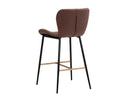 Antique Brown Counter Stools set of 2 Lyla by Matho Sun, view 3