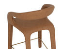 Milliken Cognac Counter Stool Atika by Matho Sun, view 5