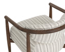 Antique Brown Gifford Script Lounge Chair Sigrid by Matho Sun, view 5