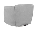 Liv Dove Lounge Chair Garrison Swivel by Matho Sun, view 4