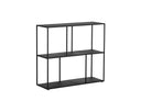 Medium Black Bookcase Eiffel Low by Matho Sun, view 2