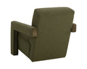 Copenhagen Olive Lounge Chair Forester by Matho Sun, view 4