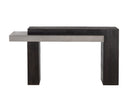 Dark Brown / Grey Console Table Herriot by Matho Sun, view 3