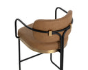 Milliken Cognac Counter Stool Jalen by Matho Sun, view 5