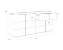 Cognac Dresser Jamille by Matho Sun, view 7