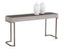 Cream Console Table Jamille by Matho Sun, view 2