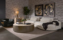 Taupe Table Lamp Dirsan by Matho Sun, view 3