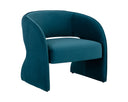 Timeless Teal Lounge Chair Rosalia by Matho Sun