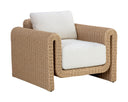 Natural Louis Cream Armchair Tibi by Matho Sun