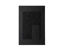 40" X 60" Black Floater Frame Abstract Shadow Work by Matho Sun