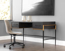 Espresso Desk Weldrick by Matho Sun, view 4