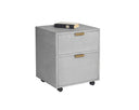 Grey Shagreen Cabinet Jiro File by Matho Sun