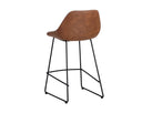 Cinnamon Brown / November Grey Counter Stool Mccoy by Matho Sun, view 3
