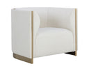Rhea Light Barley Armchair Larron by Matho Sun