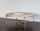 Round Piccolo Prosecco Ottoman Ethel by Matho Sun, view 3