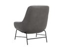 Belfast Heather Grey / Bravo Ash Lounge Chair Lucier by Matho Sun, view 4