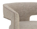 Rhapsody Sand Dining Armchair Krasner by Matho Sun, view 7