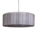 Large Nickel Smoke Grey Chandelier Kore by Matho Sun, view 3