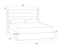King Merino Pearl Bed Emmit by Matho Sun, view 7
