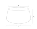 Silver Coffee Table Aries by Matho Sun, view 6