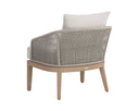 Drift Brown Palazzo Cream Lounge Chair Capri by Matho Sun, view 4