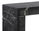 Marble Look Black Console Table Axle by Matho Sun, view 5