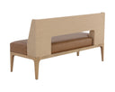Milliken Cognac Banquette Brocco by Matho Sun, view 4