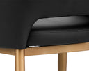 Champagne Gold Onyx Dining Armchair Thatcher by Matho Sun, view 6