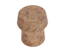 Burl Look End Table Brie by Matho Sun, view 3
