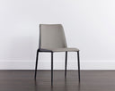 Black Dillon Stratus / Dillon Black Dining Chairs set of 2 Renee Stackable by Matho Sun, view 5