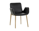 Bravo Black Dining Armchair Lucano by Matho Sun