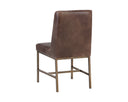 Havana Dark Brown Dining Chairs set of 2 Leighland by Matho Sun, view 3