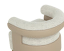 Hailey Moon / Napa Beige Lounge Chair Olida Swivel by Matho Sun, view 5