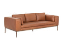 Behike Saddle Leather Sofa Burr by Matho Sun