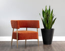 Danny Rust Lounge Chair Maestro by Matho Sun, view 5